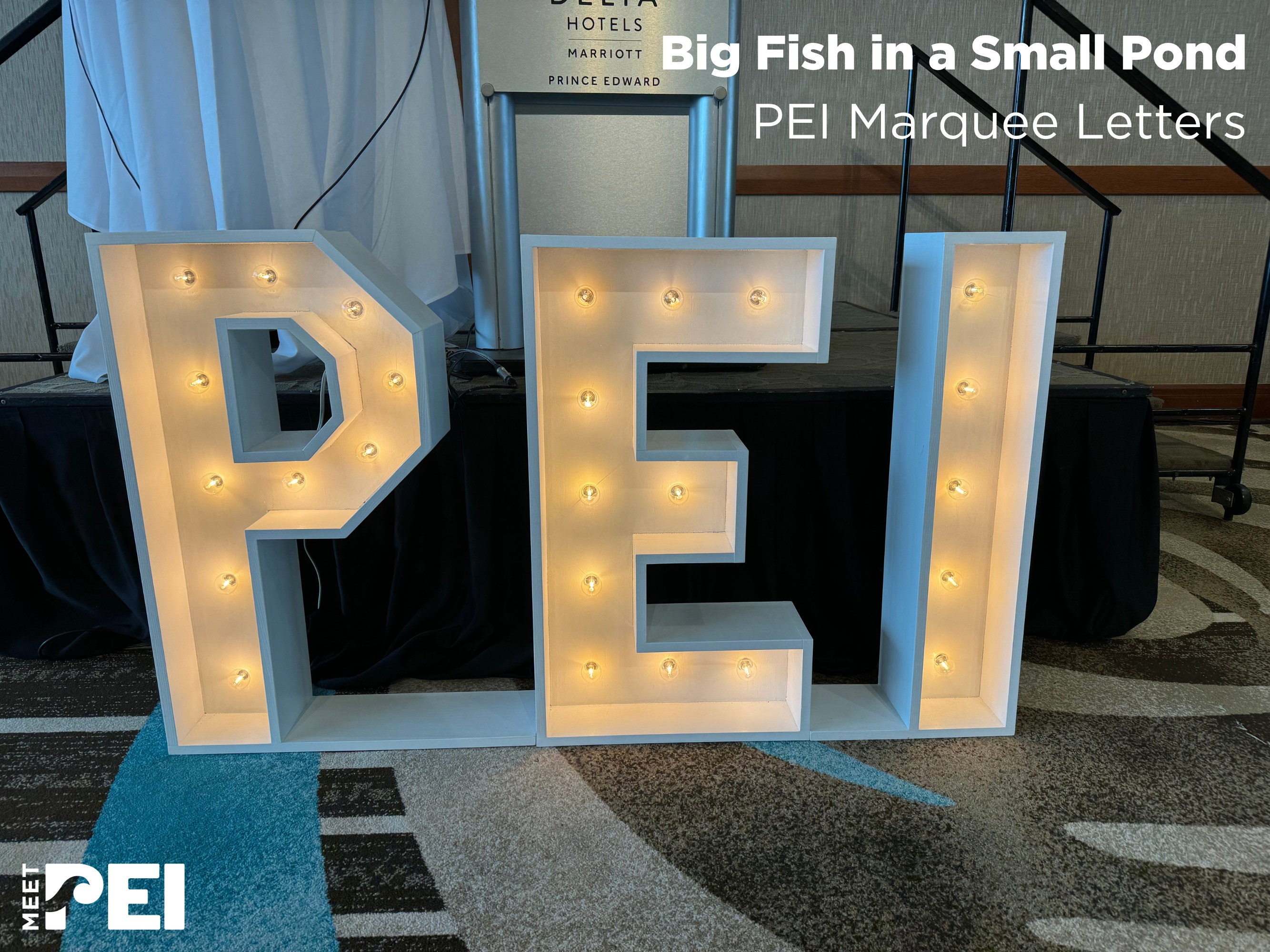 PEI Marquee Letters
